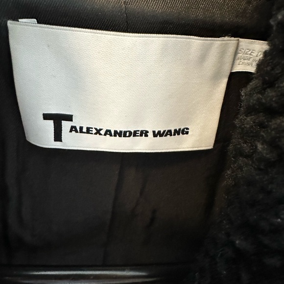 Alexander Wang coat size zero worn once - Picture 3 of 5